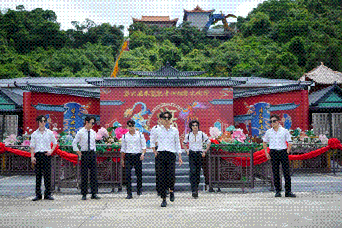 第六届观音山姻缘节拉开序幕，月老、红鸾星君送良缘啦~