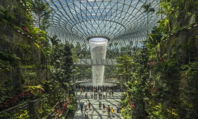 世界综合体建筑 | 新加坡星耀樟宜，令人一眼沦陷的视觉盛宴