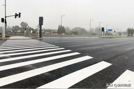 通过交工验收！扬子津路西延接上345国道图片