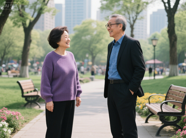 50岁阿姨网恋一男子，见面后对方提出同居，当天晚上阿姨就愣住了