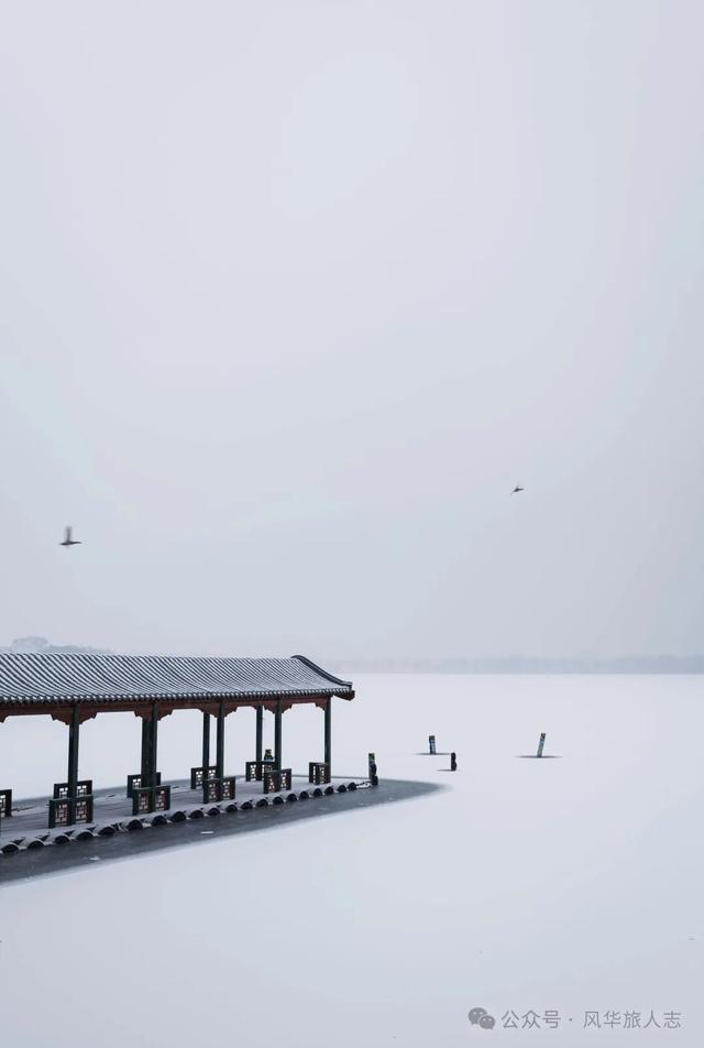 北京初雪，雪中颐和园太有意境了