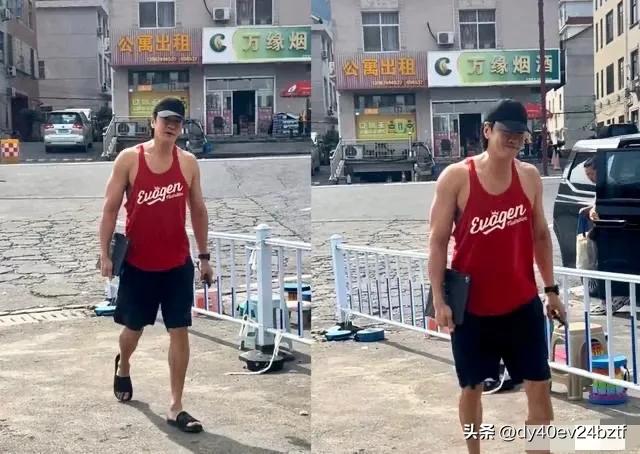 何润东这衣服穿得跟没穿一样！这肌肉谁看了不馋？