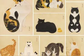 如果没有了猫咪将会如何？富有疗愈感的猫咪插画了却人的烦恼之情图片