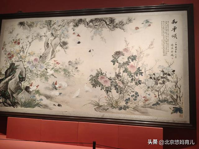 带孩子去中国美术馆参观“人民必胜”主题展，爱国主义教育太深刻