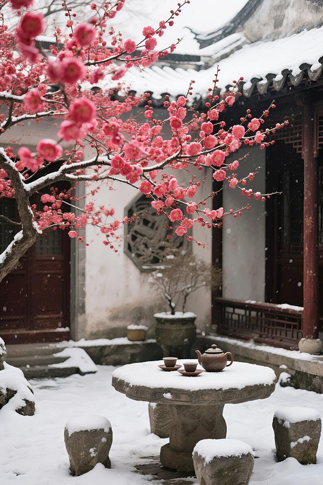 春夏秋冬，四季轮回，美景交替，沉醉人间