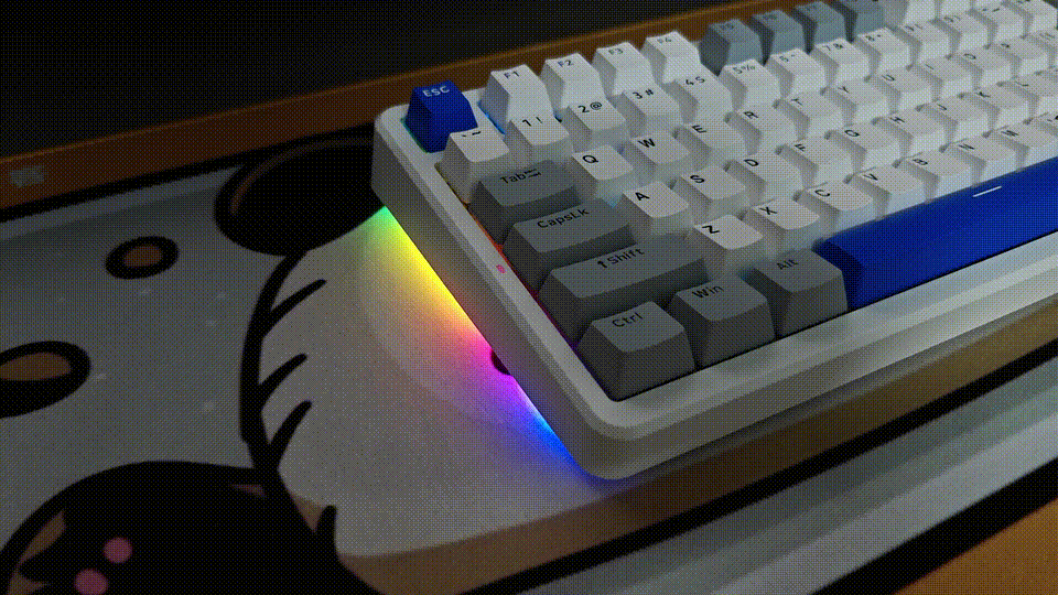 雷柏V700DIY-98拆解：7层消音+凯华定制快银轴，机械键盘卷疯了！