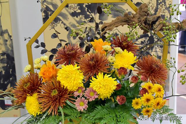 菊花是秋天里绝美的画卷