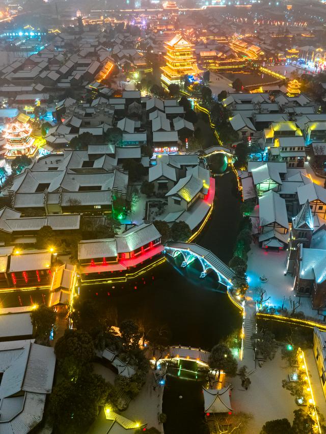 ❄️ 当一场大雪落进台儿庄 | 我在台儿庄古城等你！ ❄️