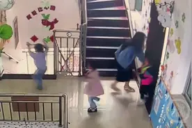 西昌一幼儿园接地震预警后40秒内完成377人“教科书式撤离”，园方：5月11日才演练过图片