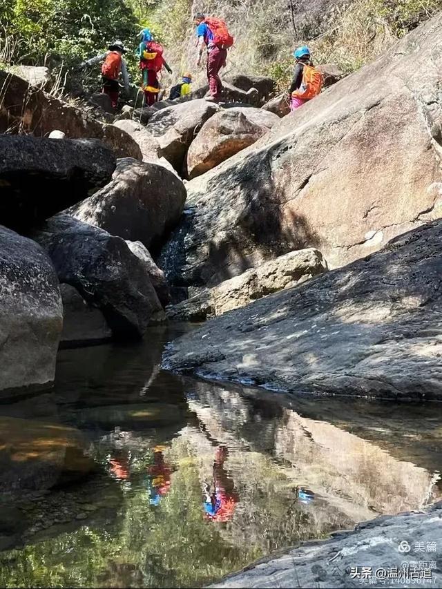 温州这条可至4A景区的著名峡谷穿越线路,风光独特,你可去过?