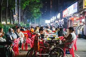 都快立夏了！一起吃烧烤！汉阳烧烤一条街，糯筋子鼻祖在此！图片