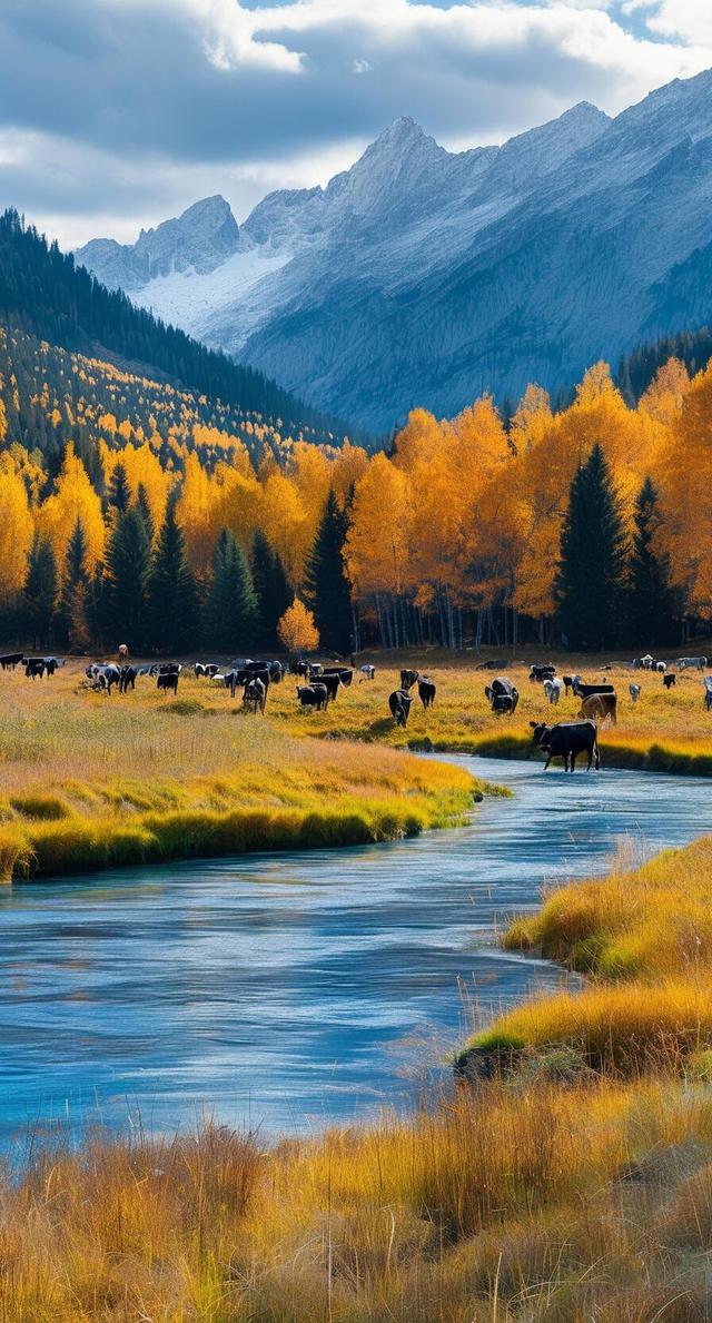 秋意浓时，山河变色，情到深处，层林尽染。治愈系秋天美景