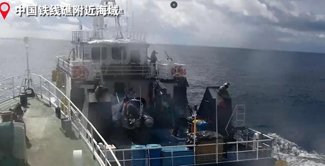 果不其然，中美刚翻脸，菲律宾就在南海动手，我海警水炮全力输出