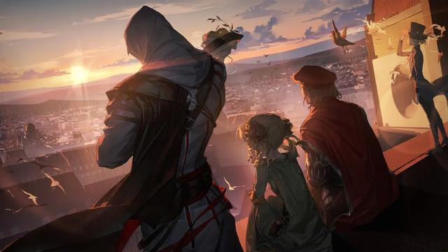 不是，还真能整出来二次元刺客信条啊