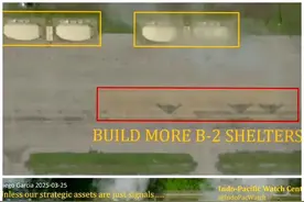 美国急眼了，7架B2轰炸机罕见集结印度洋，拖鞋军可不是吃素的图片