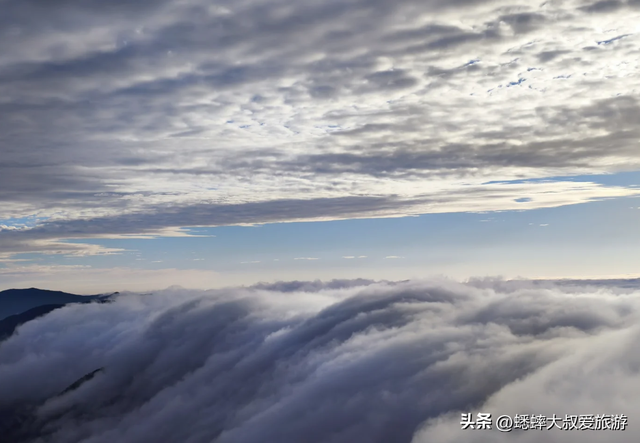 因爆火而实行预约制的杭州名山太绝了，有云海、日出、雾凇、雪景