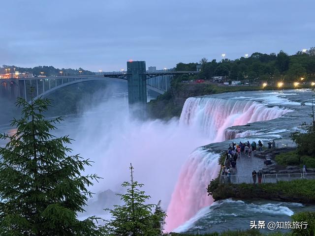 2025年环球知旅——美加东十日游（夜游尼亚加拉瀑布）