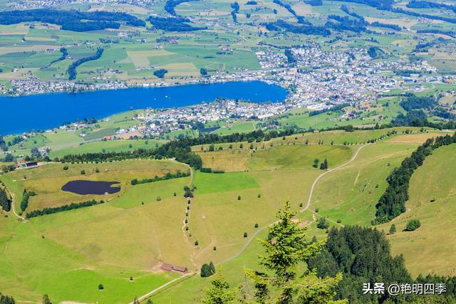 欧游杂记（5）‖ 齿轮火车几上几下瑞吉山，缆车凌空飞跃韦吉斯