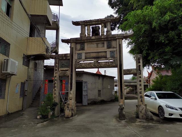 同安石浔庄氏孝节坊