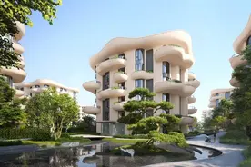 以一座“山水城市” 致敬向上生长的郑州 中国当代自然艺术住区——松苑美学漫步图片