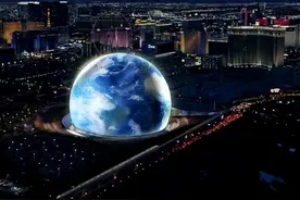 惊现拉斯维加斯的神秘大球是什么？探索MSG Sphere图片