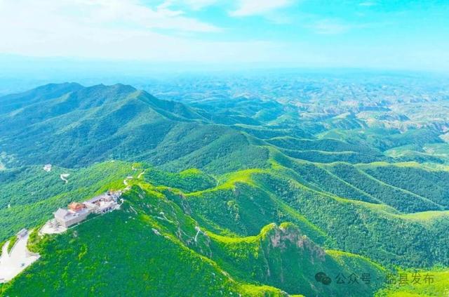 临县大度山亮化工程点亮文旅融合发展之光