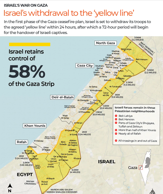 停火后仍在拆除：卫星图像揭示以军在加沙“黄线”后方的持续行动