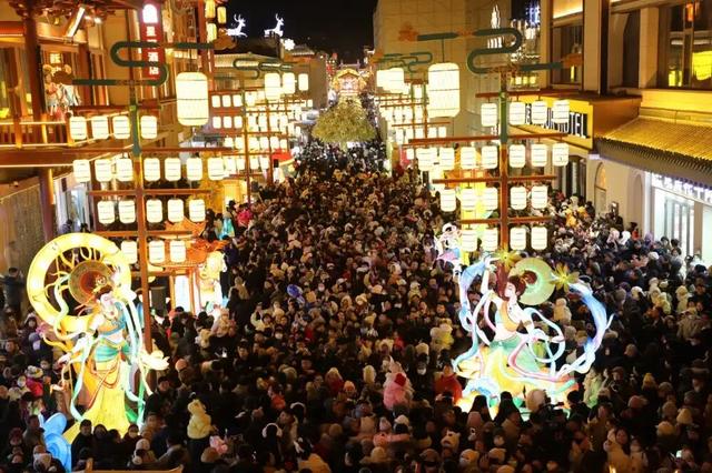 敦煌灯会排名“第二”？来看看是怎么个事→