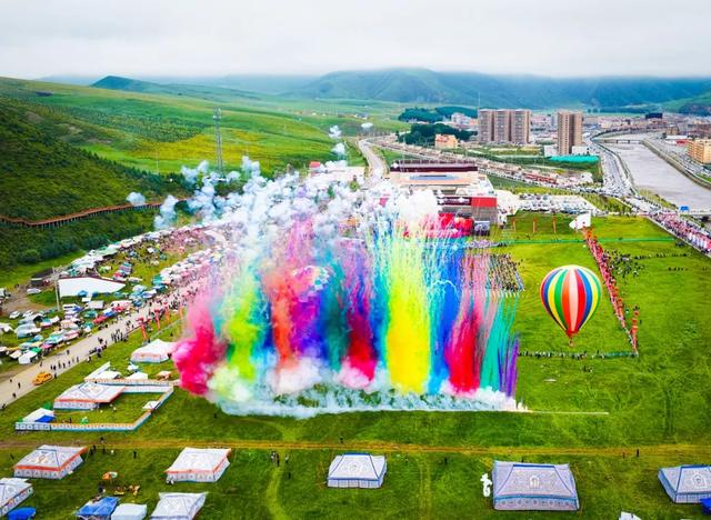 2025（第八届）甘南藏地传奇自行车则岔——尕海国际重要湿地赛暨碌曲第十一届锅庄文化周开幕