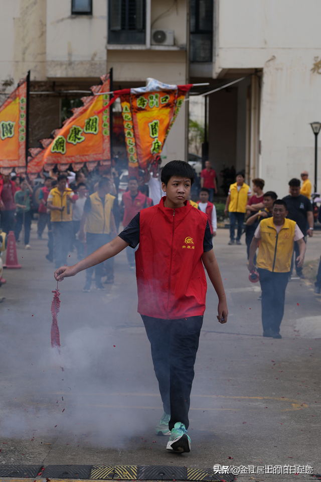 正月初七海口白沙新安关康庙行符 在水泥森林中寻找旧村的过年记忆
