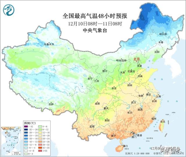 北京天气大转折！寒潮来袭！9-11日未来三天最新天气情况预测！
