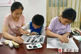 非遗拓印，让暑假更精彩~图片