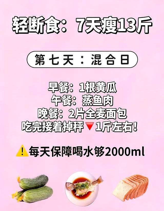 冬至断食封神！7天甩13斤，赘肉全清零