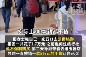 云南游未买5万手镯被赶下车，文旅：导游在接团，没时间当面道歉图片