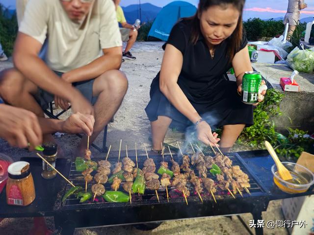 饶平朱湖顶露营