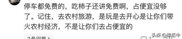 陕西彬州柿子火出圈，啥啥都免费，结果网友们不乐意了