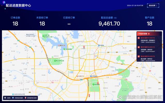 破解食材配送成本难题，观麦食材配送路线优化软件成B端破局利器