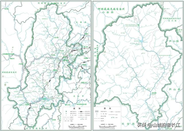 四川夹在峡谷中的县城，最窄处仅百米，藏着两个世界级“国宝”！