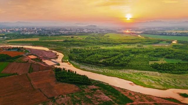 影像记录丨河北石家庄平山：滹沱河畔秋日美