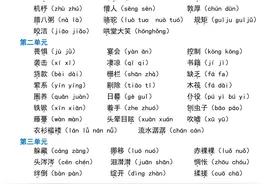 六年级语文期末冲刺！字音专题高频易错点梳理，家长辅导有妙招图片