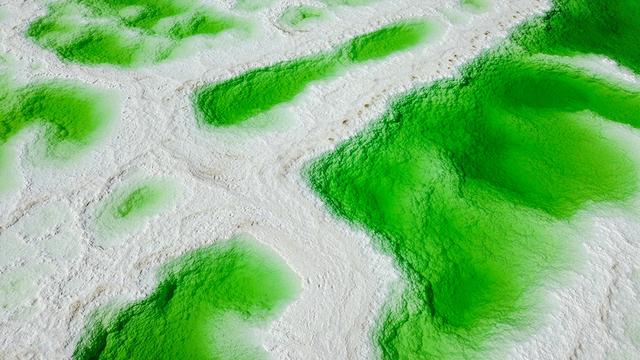 青海旅游-海西州-茫崖翡翠湖