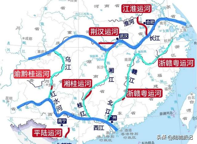 中国广西：“西南航道运河”工程！