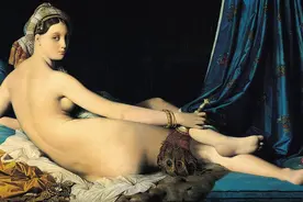 安格尔油画作品欣赏，醉心人体艺术的画家，古典之美无法抗拒图片