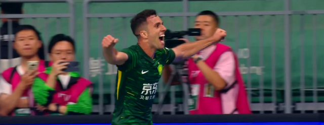 4-2！北京国安打败大连英博，结束3连败！阿布雷乌上演帽子戏法
