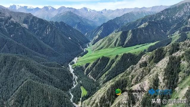 肃南：盛夏祁连山风光旖旎