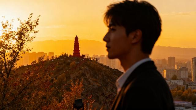 长风掠过天山麓，秋韵漫染乌鲁木齐 —— 丝路名城的鎏金诗卷