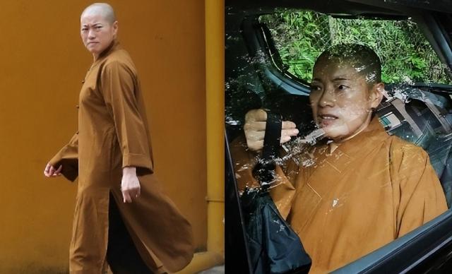 比释永信更奢靡：穿黑丝上班，坐豪车住千万别墅，有两个和尚老公
