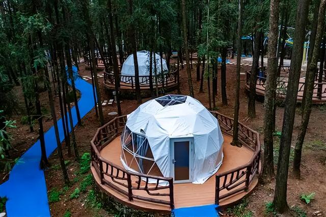 新增43个露营平台、18个游玩项目～垫江这个露营基地升级投用啦