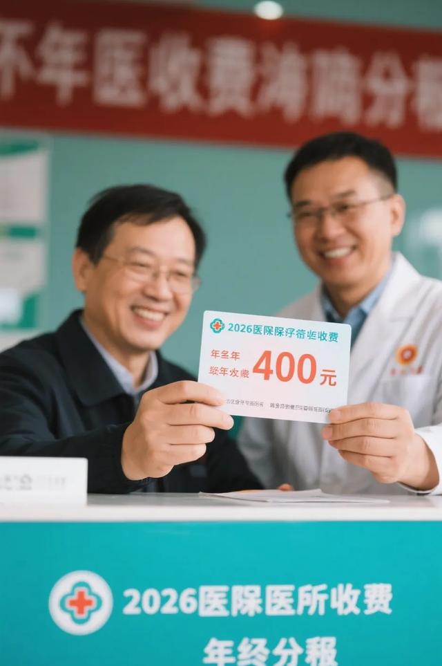 2026城乡居民医保缴费已启动：去年缴400元，今年该交多少？
