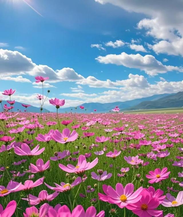 这个周末，来遵义打卡格桑花